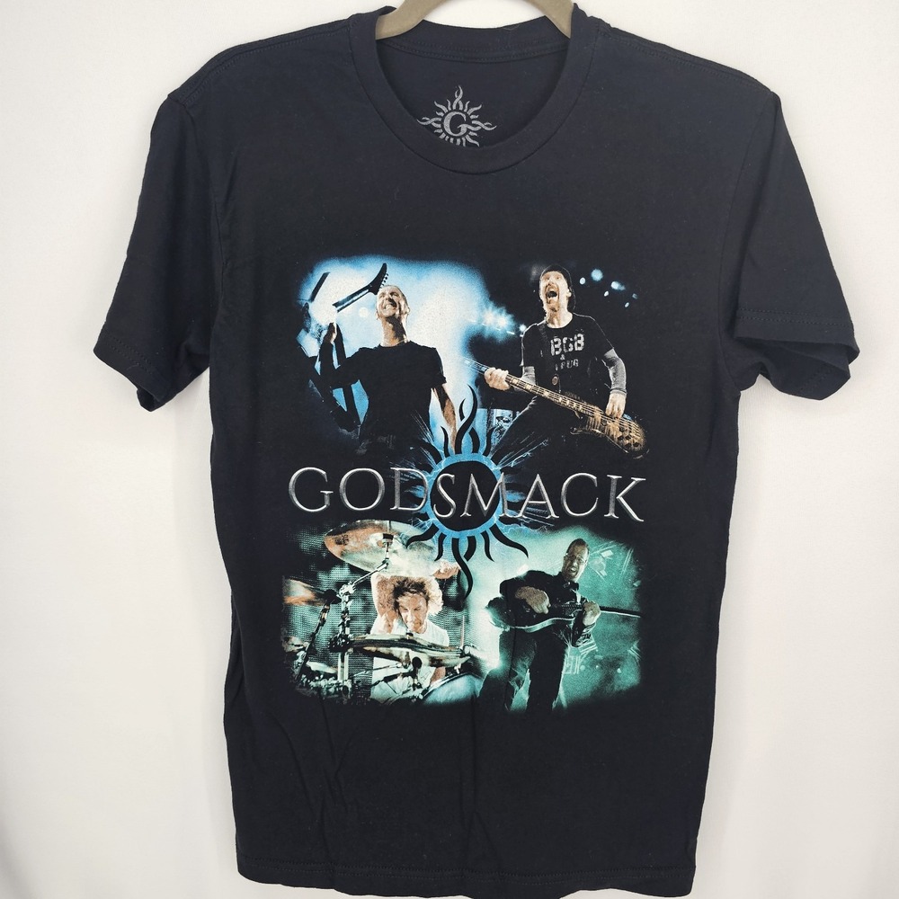 Godsmack 2019 When Legends Rise Tour Black T-Shirt Small‎
